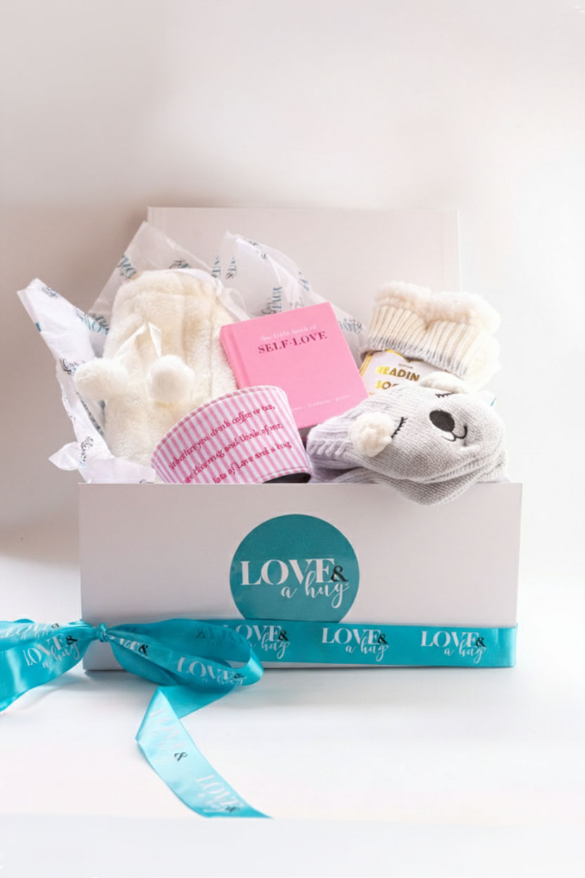 go to gift box with ribbon